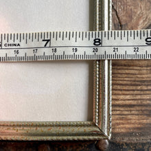 Load image into Gallery viewer, Vintage Medium 8&quot; x 10&quot; Rectangular Silver Metal Picture Frame with Glass Table Top or Hang - OOAK - Phoenix Menswear
