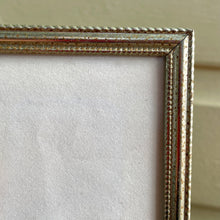 Load image into Gallery viewer, Vintage Medium 8&quot; x 10&quot; Rectangular Silver Metal Picture Frame with Glass Table Top or Hang - OOAK - Phoenix Menswear