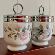 Load image into Gallery viewer, Vintage Pair of Ceramic Egg Coddlers - Royal Worcester Made in England - OOAK - Phoenix Menswear