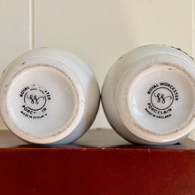 Load image into Gallery viewer, Vintage Pair of Ceramic Egg Coddlers - Royal Worcester Made in England - OOAK - Phoenix Menswear