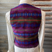 Load image into Gallery viewer, 1970&#39;s Vintage Pendleton 100% Wool Vest in Purple Sz M - OOAK - Phoenix Menswear