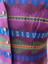 Load image into Gallery viewer, 1970&#39;s Vintage Pendleton 100% Wool Vest in Purple Sz M - OOAK - Phoenix Menswear
