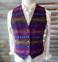 Load image into Gallery viewer, 1970&#39;s Vintage Pendleton 100% Wool Vest in Purple Sz M - OOAK - Phoenix Menswear