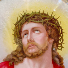 Load image into Gallery viewer, Vintage Round Framed Religious Print Jesus - OOAK - Phoenix Menswear