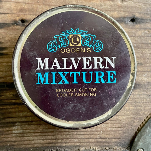 Vintage Tin - Ogden's Malvern Mixture - Round - OOAK - Phoenix Menswear