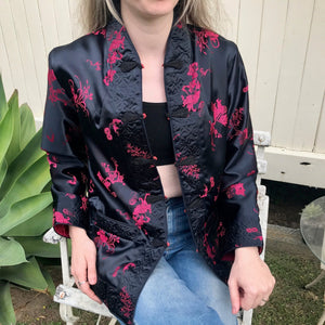 Chinese satin sales jacket