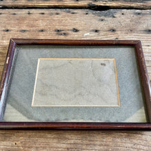 Load image into Gallery viewer, Vintage Wooden Rectangular Picture Frame with Matboard - OOAK - Phoenix Menswear