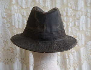 Waxed Cotton Short Brimmed Safari Hat Outdoors Water Repellent - Phoenix Menswear