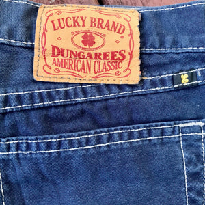 Women's Vintage Lucky Brand Bootcut Jeans in Dark Navy Blue Sz 28 - OOAK - Phoenix Menswear