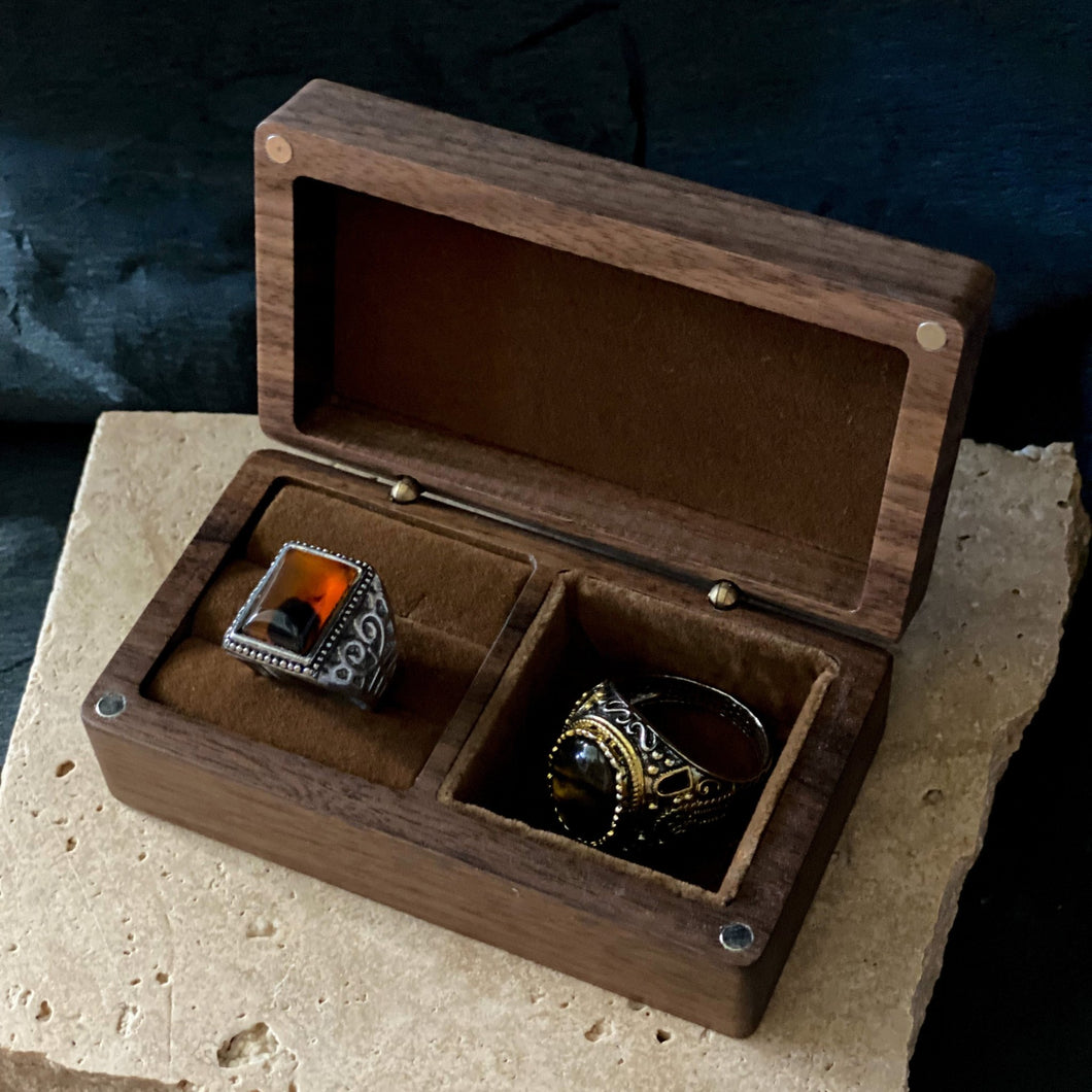 Wooden Jewellery Box - New - Phoenix Menswear