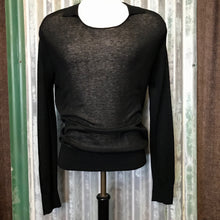 Load image into Gallery viewer, Zara Man Fine Modal Black Jumper with Collar Sz L - New - OOAK - Phoenix Menswear